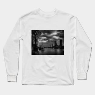 The days end by The Thames Long Sleeve T-Shirt